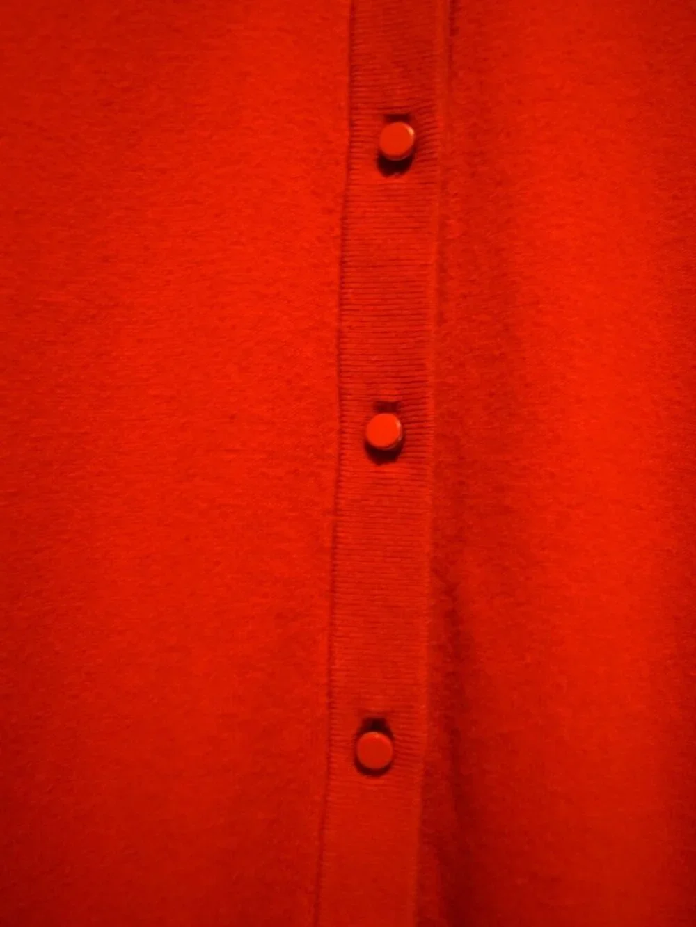 KATE SPADE SOMERSET RED BOW CUFF CARDIGAN
